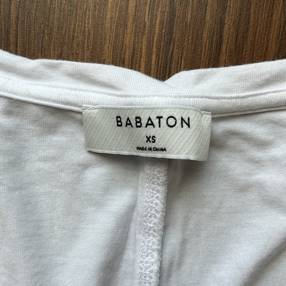 (NWOT) Babaton Zayn Tank Top - White - Picture 6 of 7